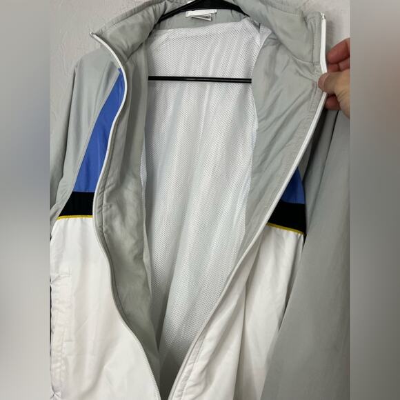 Vintage Nike Challenge Court Zip Jacket Hood SZ SMALL Agassi Tennis Lined 90s - Picture 11 of 11